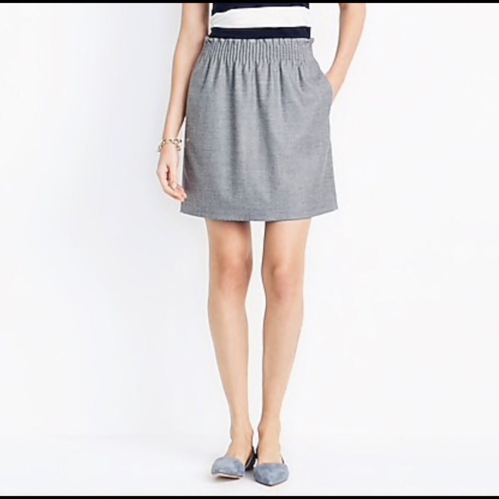J. Crew Wool Sidewalk Skirt